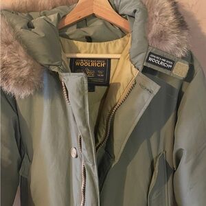 Woolrich Arctic Parka Small Mens - Sage Green